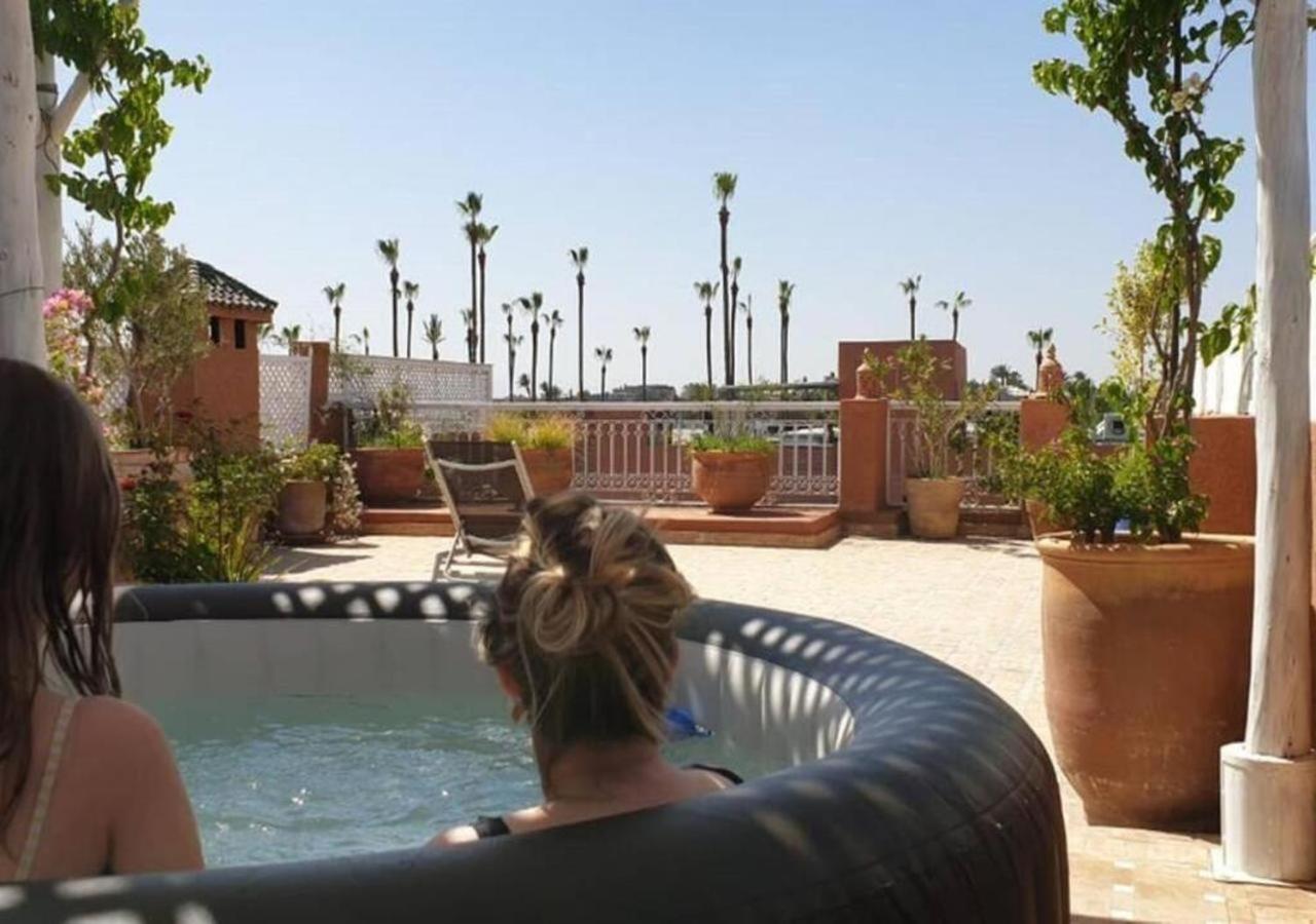 "Le 21", Exclusive Duplex 400M From Jemaa El Fna - Jacuzzi - Hammam - Netflix - High-Speed Wifi Villa Marrakesh Bagian luar foto